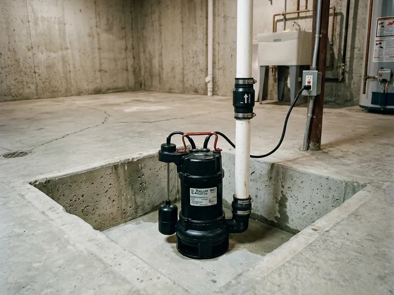 Sump Pump Installation Plumber in Troutman, NC